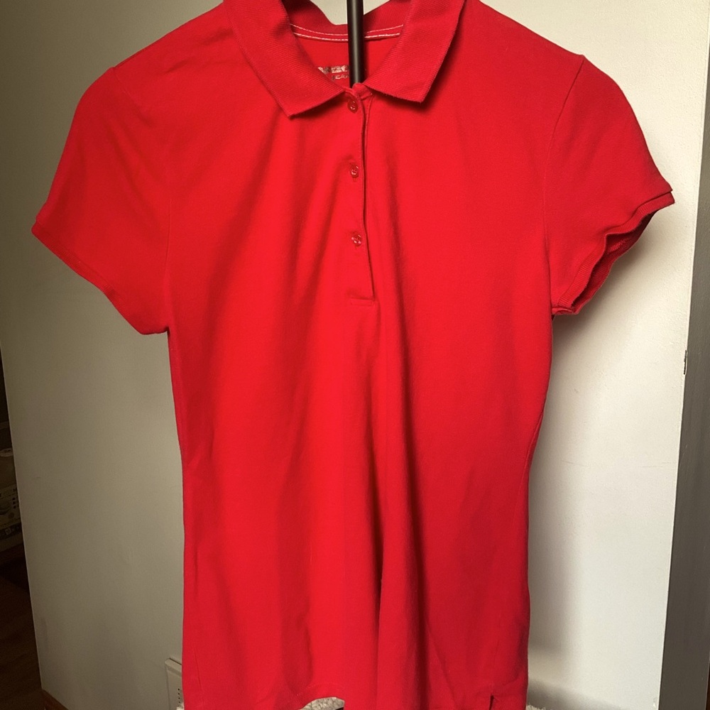Arizona Jean Company Red Button Down Shirt